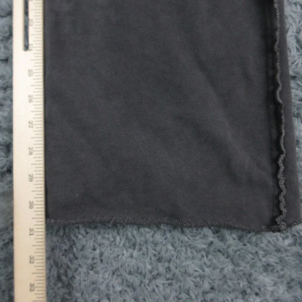 Elan Pants Womens XS Black Wide Leg French Terry Lounge Sweatpants 22x30.5* - Picture 5 of 13
